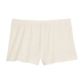 Victoria's Secret PINK Spill-the-Tea Cotton Shorts / White Shell Pajama Pants Women's White Shells