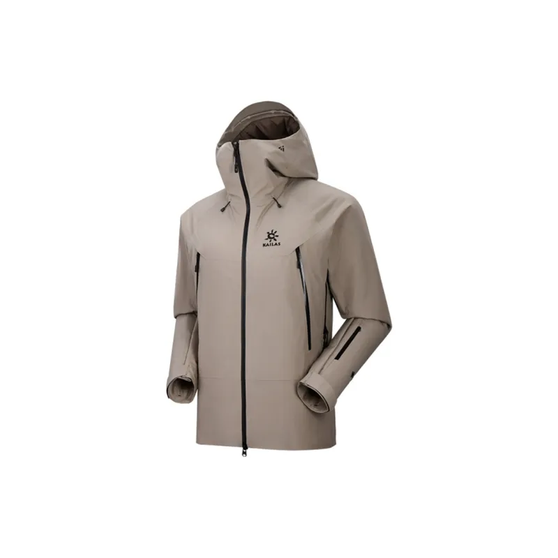 KAILAS Waterproof, Windproof, Breathable, And Thermal Warm Shell Windbreaker Jacket Unisex-13