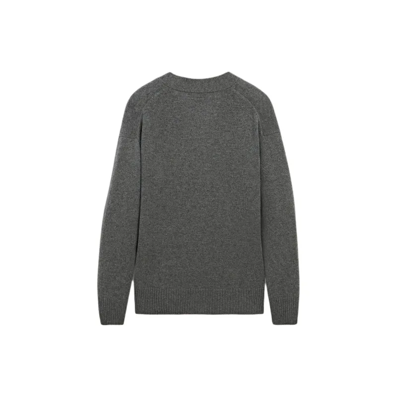 Massimo Dutti Cashmere Sweater Men's Gray-1