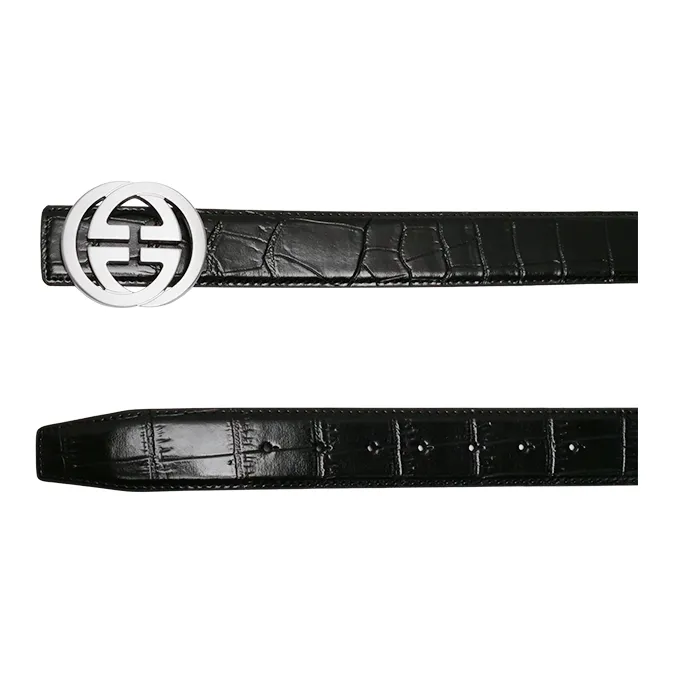 NINE NAIL Cow Leather Genuine Leather Leather Belts Men's Width  3.5cm-13