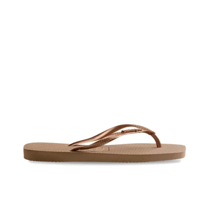 Havaianas Square Flip Flops Women's Rose Gold-1