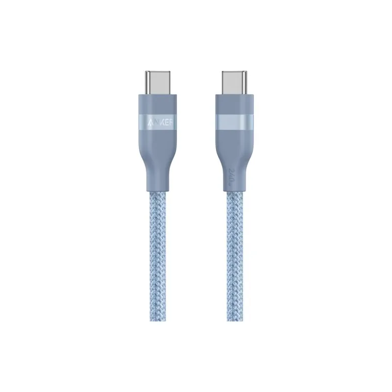 ANKER Type c To Type c 240W Safe Fast Charging Compatible With Apple 16/15/Android Collection Skin Friendly Woven Cable-24