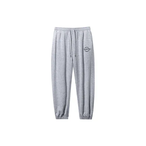 Muscle Dog Casual Pants Men Heather Gray