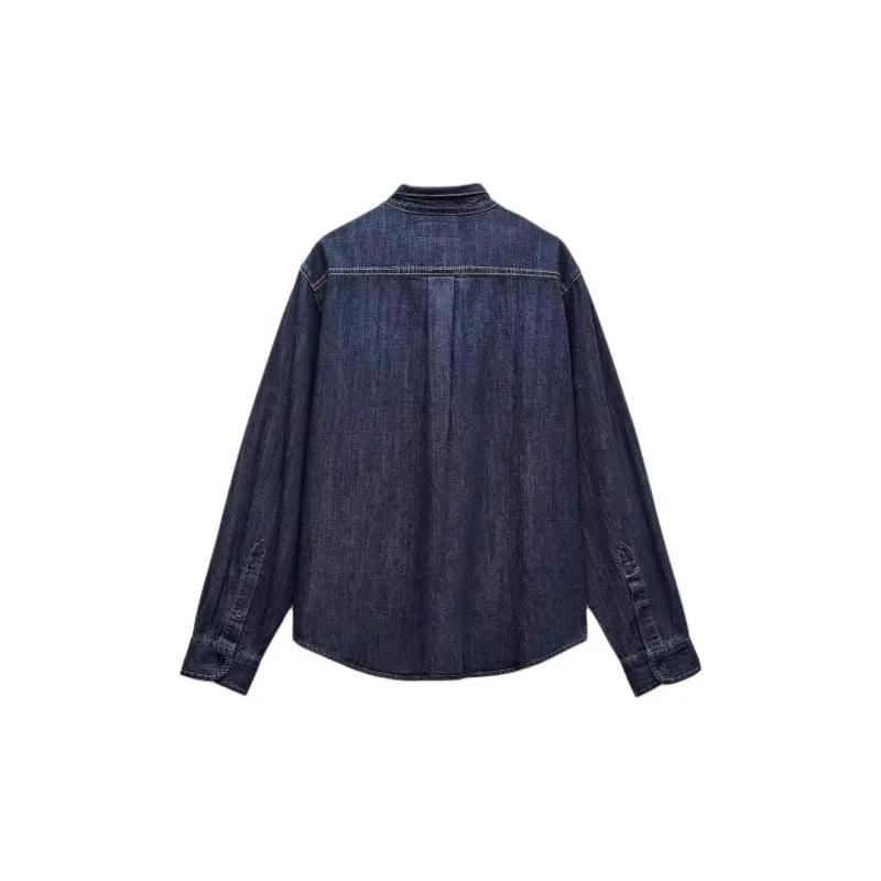 ZARA Trf Shirts Women's Blue-1