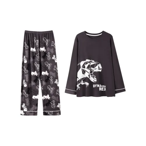 DanceBees Pajama Set Men's Black