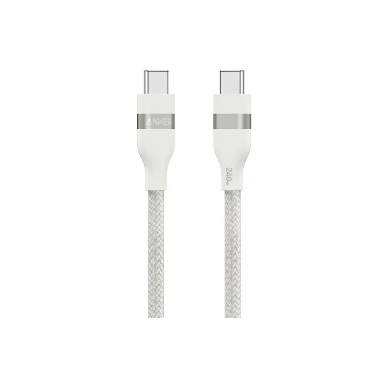 ANKER Type c To Type c 240W Safe Fast Charging Compatible With Apple 16/15/Android Collection Skin Friendly Woven Cable-6