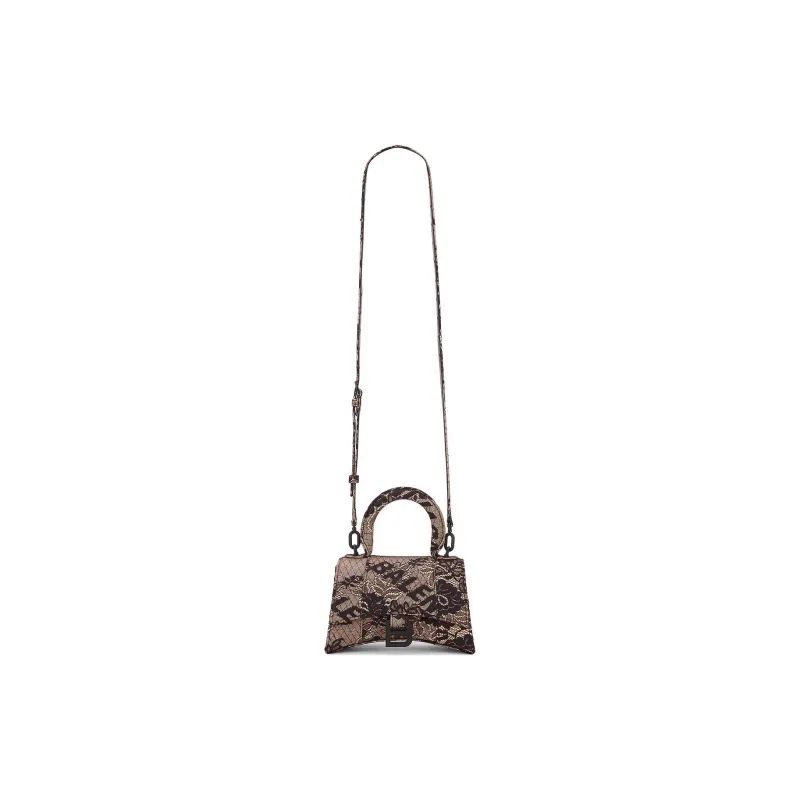 Balenciaga Hourglass Laced Xs Shoulder Bag-1