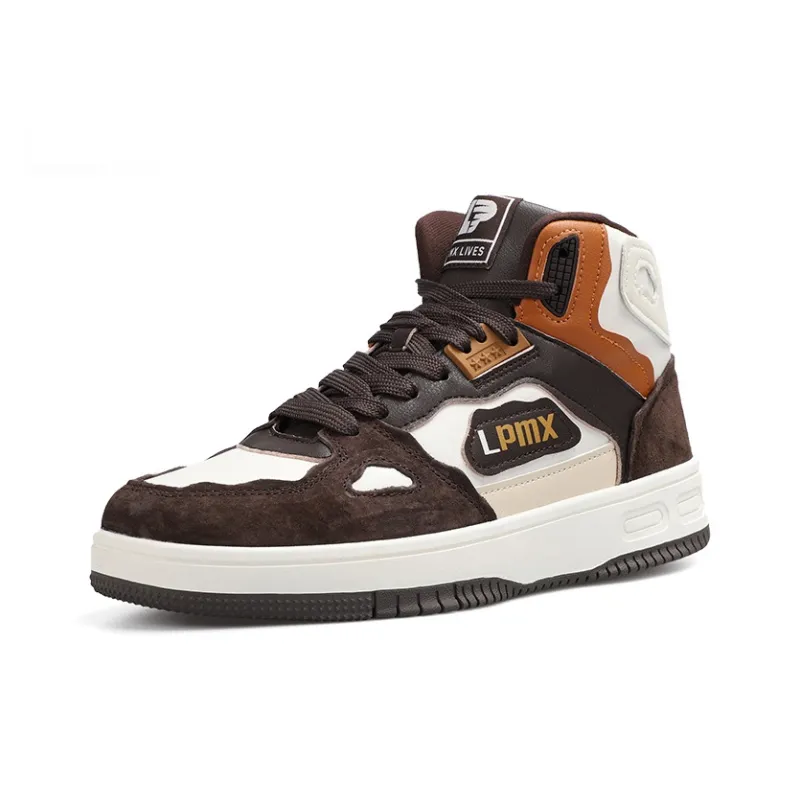 LPMX Anti-Slip Wear-Resistant High-Top Skateboard Shoes Men's-11