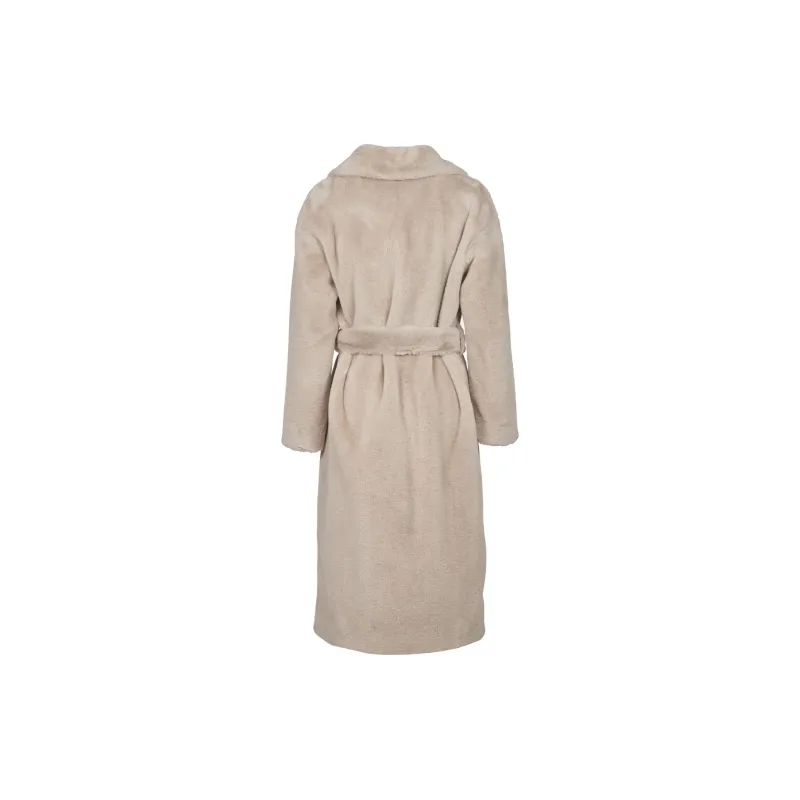HERNO Long-Sleeved Belted Coat-1