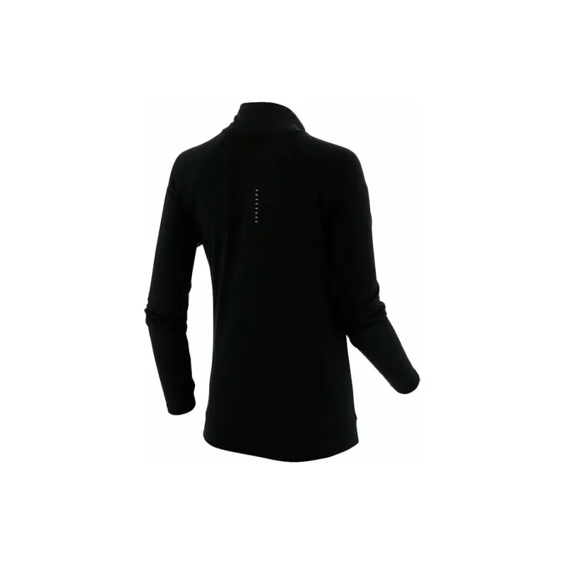 Nike Swoosh Run L/S T shirt Black/White-1