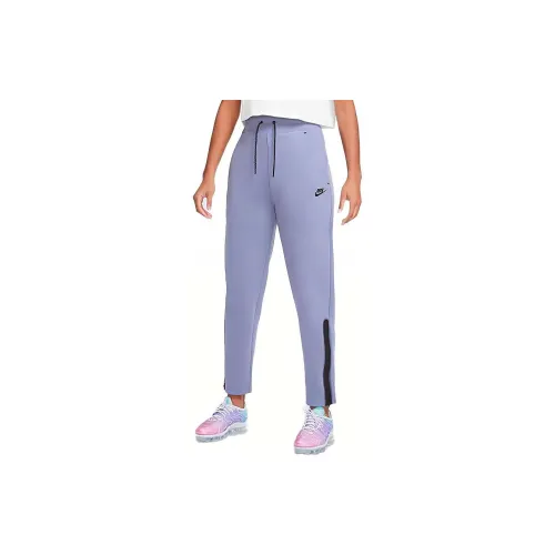 Nike Knitted Sweatpants Women's Purple