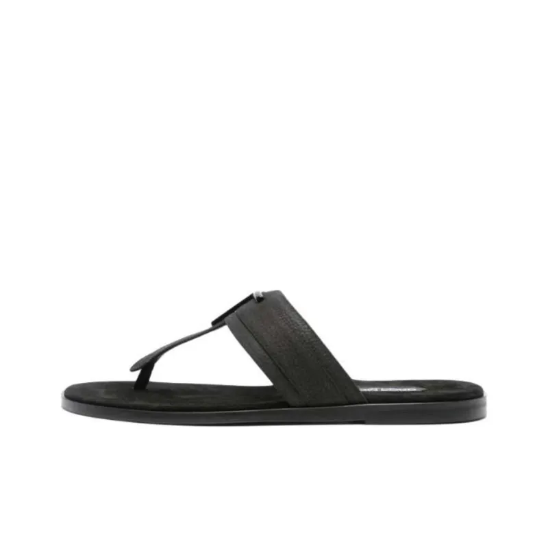 TOM FORD Brighton Flip Flops Men's Black-0