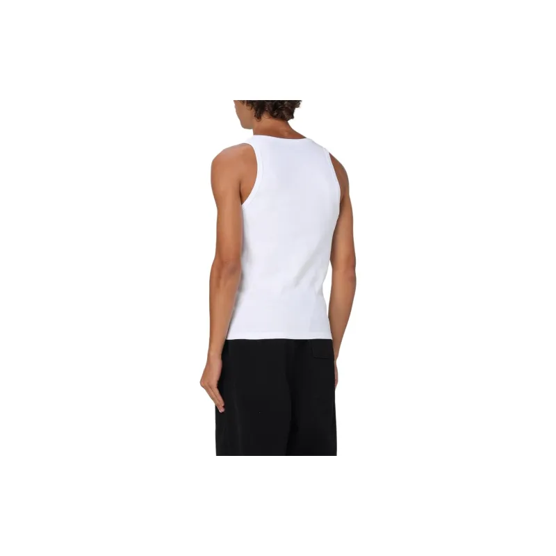 Off Logo Printed Sleeveless Tank Top-1