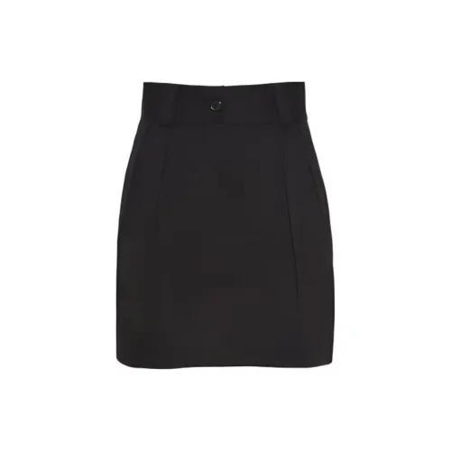 MIU MIU Casual Short Skirts Women's Black