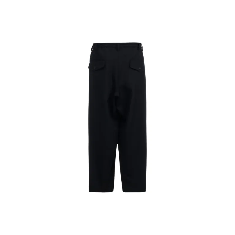 Yohji Yamamoto FW24 Casual Pants Men's Black-1