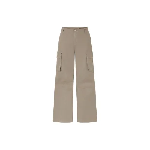 MO&CO Cargo Pants Women's Olive Green