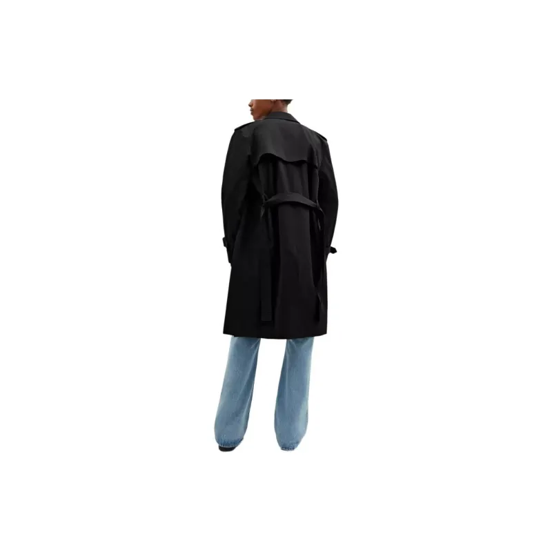COACH Trench Coats Men Black-2