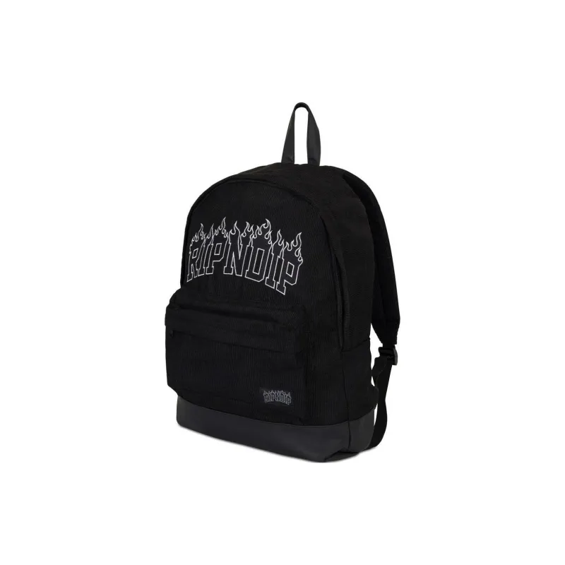 RIPNDIP Corduroy Backpack Unisex Black-1