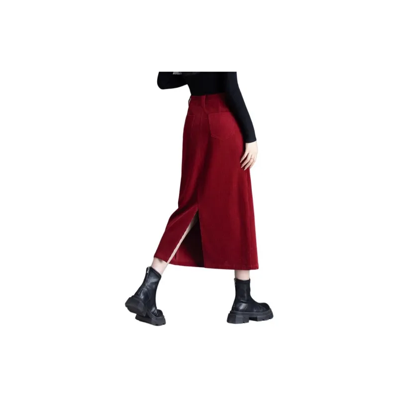 You Cow Me Pants Casual Long Skirts Women's-2