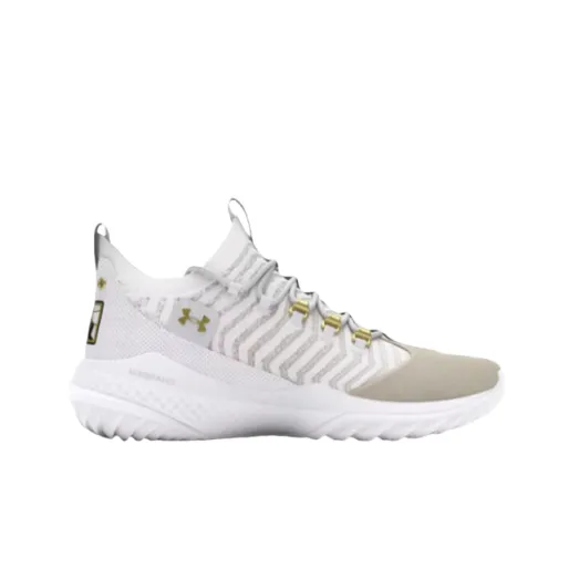 Under Armour Harper Cushioned Slip Resistant Low Top Training Shoes Men's White-1