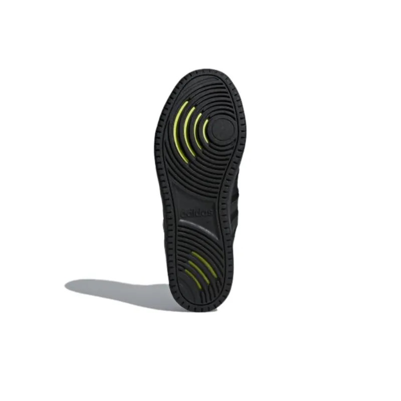 Adidas Cloudfoam Super Slip-Resistant Mid-Top Skateboard Shoes Men's Black-4
