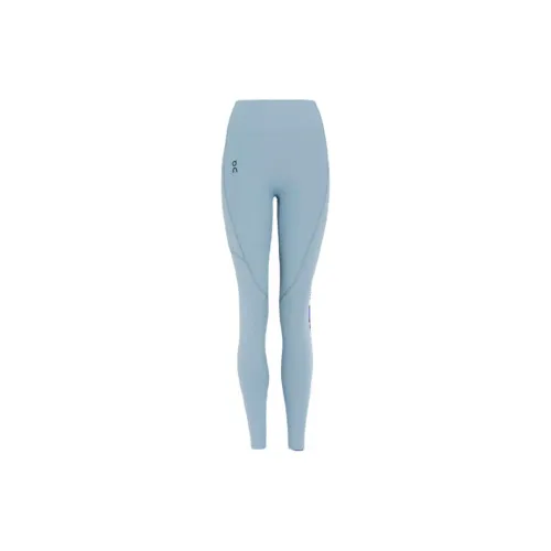 On Movement FW24 Tights Long Athletic Trousers Women's Light Blue