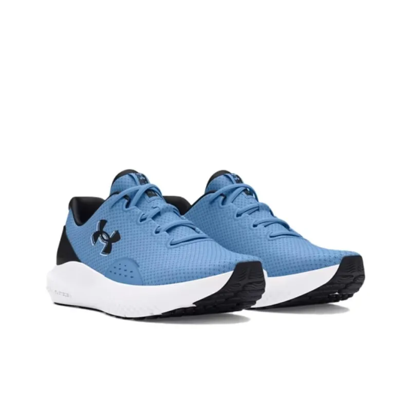 Under Armour Surge 4 Anti Slip Wear Resistant Low Top Running Shoes Women's Blue Black-2