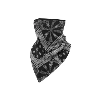 HNJ Riding Equipment Face Mask Outdoor Unisex Acrylic Polyester Elastane 58*29CM Black Gray Color Multicolor