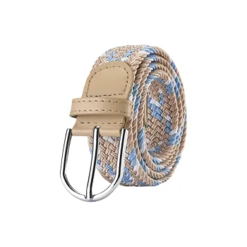 JONNY MOORE Alloy Leather Belts Unisex 3.3cm