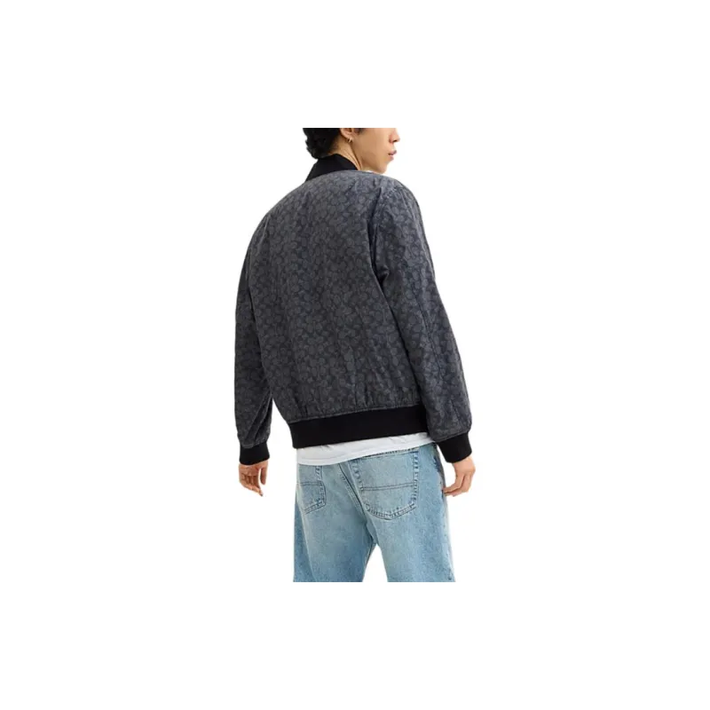 COACH FW24 Jackets Coats Men's Charcoal Gray-4