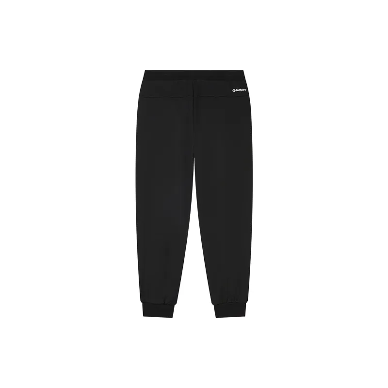 KUMPOO Knitted Sports Pants Unisex Black-1