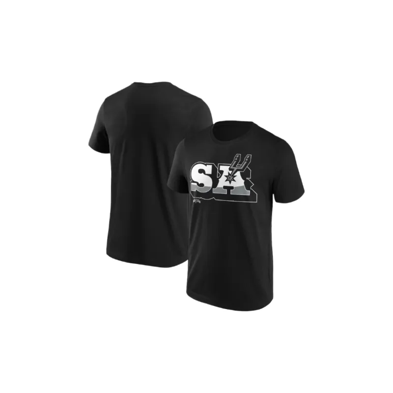 NBA San Antonio Spurs Iconic Hometown Graphic T-Shirt Men's Black-1