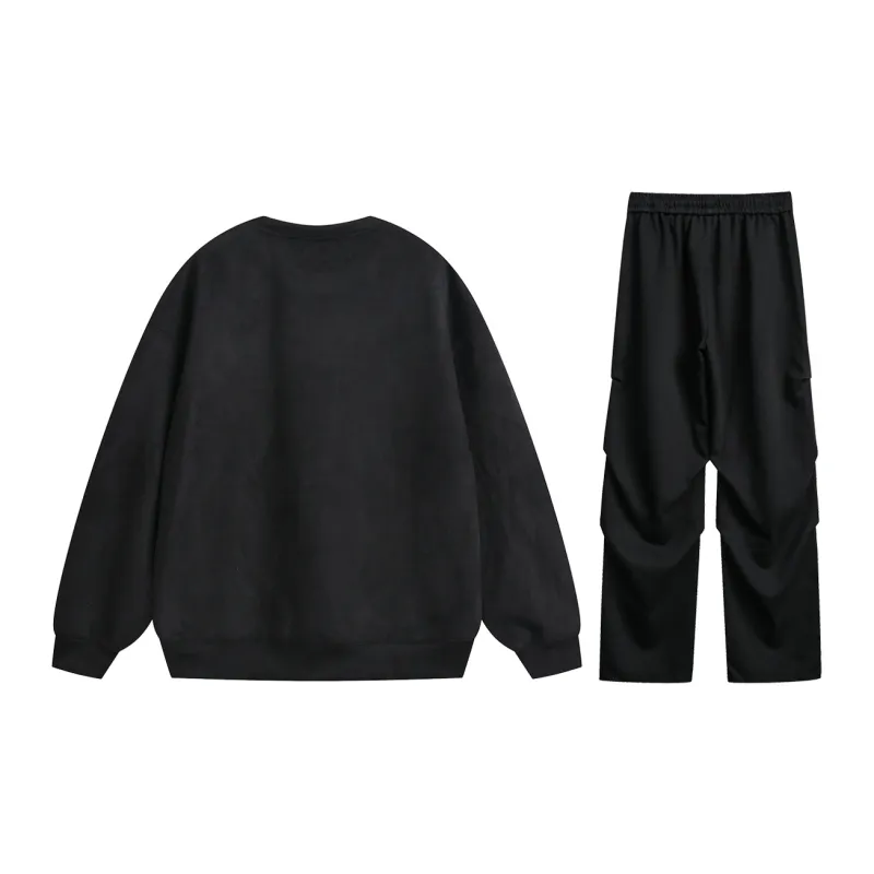 MEIPIN TANG Sweatshirt Set Unisex-15
