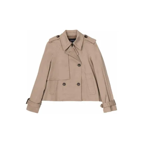 CLUB MONACO Trench Coats Women's Khaki