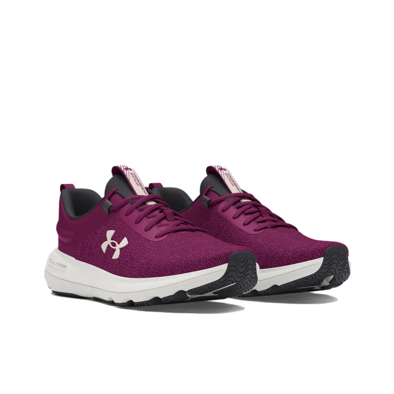 Under Armour Charged Revitalize Cushioning Breathable Low-Top Running Shoes Women's Dark Purple-2