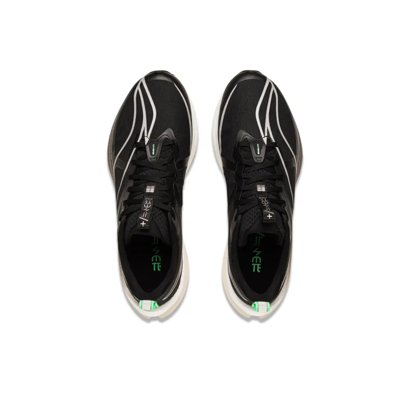 LiNing Red Hare 7 Pro Cushioned Slip Resistant Low Top Casual Running Shoes Men's Black-4