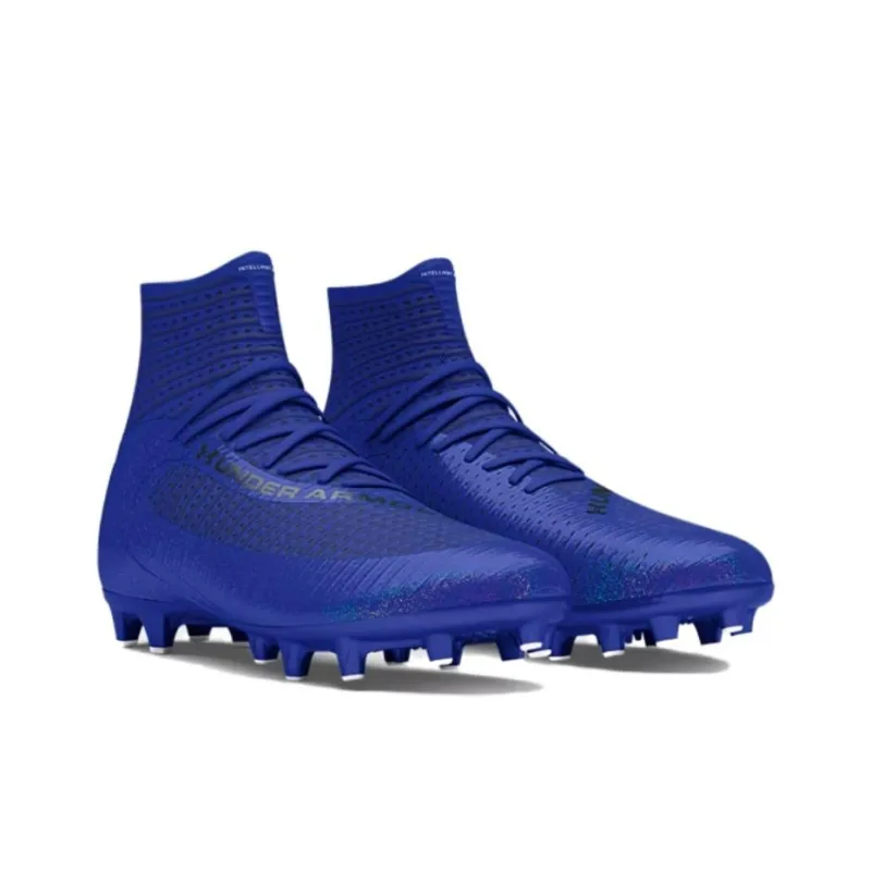 Under Armour Highlight 2 Slip Resistant Rebound Soccer Shoes Unisex Dark Blue-2