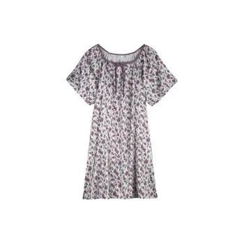 Xuan Liang Nightgown Women's Bellflower Purple