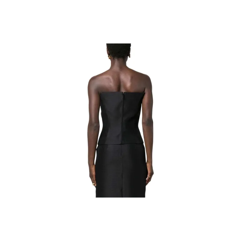 VERSACE Medusa Plaque Sleeveless Top-4