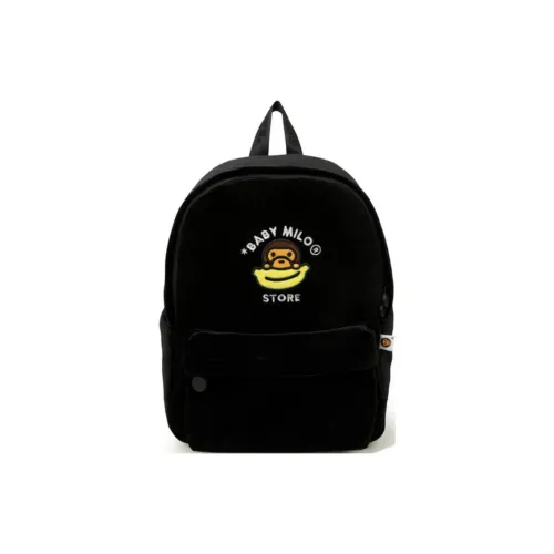 BABY MILO STORE BY A BATHING APE Backpack Black