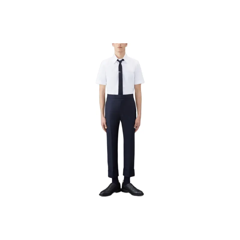 THOM BROWNE Short Sleeved Buttoned Shirt-3