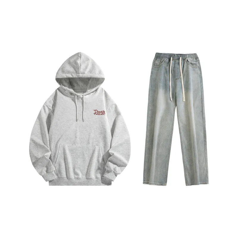 A.X.S.K Sweatshirt Sets Unisex-140