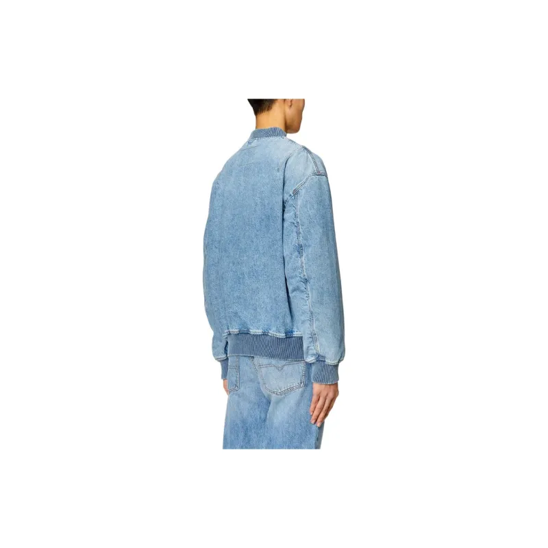 DIESEL D Vinz Zipped Denim Jacket-4
