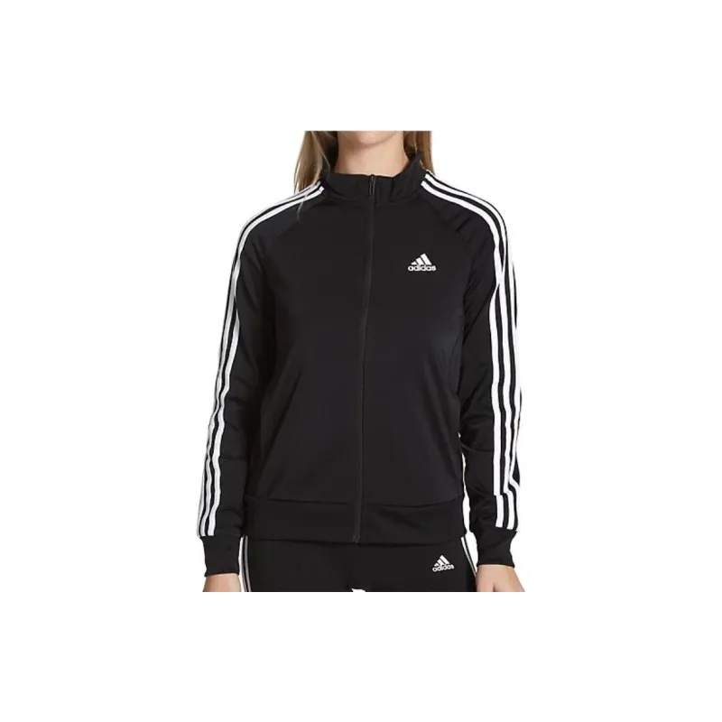 Adidas Free Shipping With AdiClub Primegreen Essentials Warm Up Slim 3 Stripes Track Jacket-1