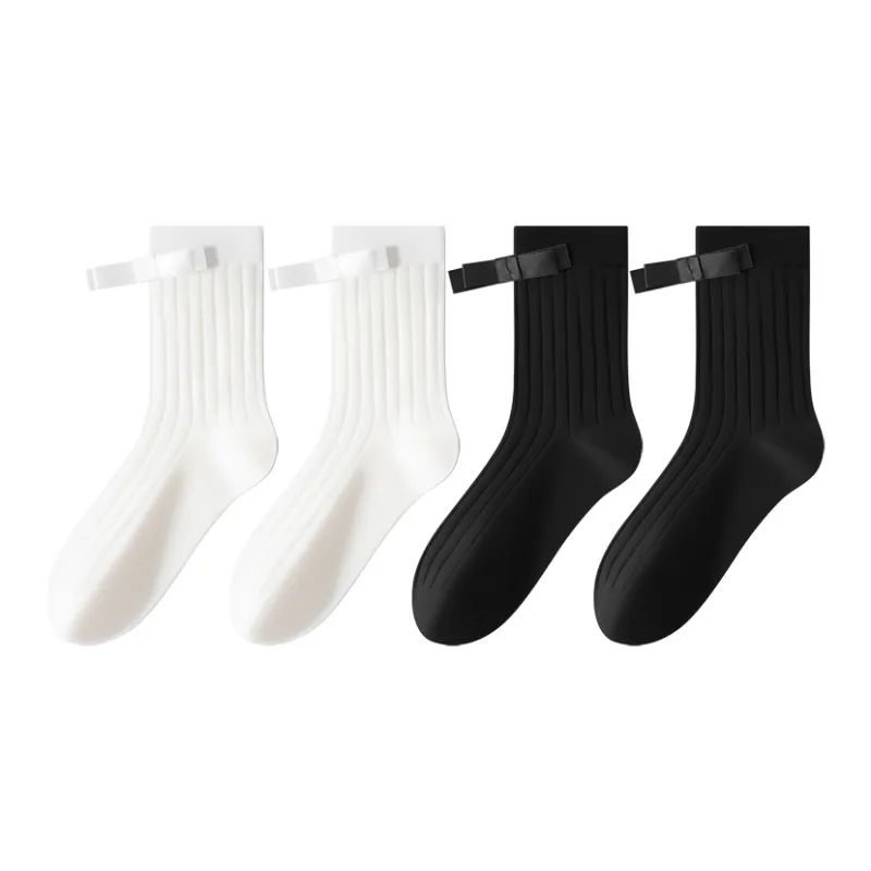 MIIOW Trend Party Series Mid Calf Socks Women's 4 Pack-3