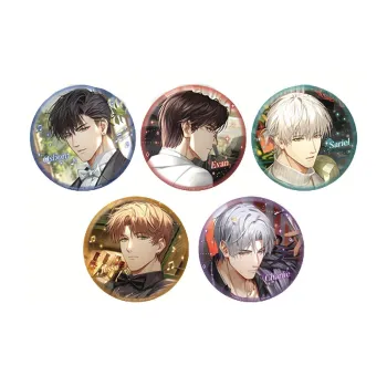 The Love Of Light And Night Character Tinplate Badge ·Third Edition IP Merch