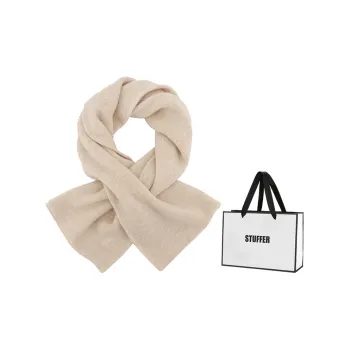 STUFFER 100% Pure Wool Knit Scarves Unisex