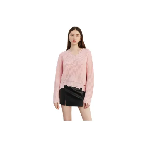 DPLAY Sweaters Women's Cherry Blossom Pink