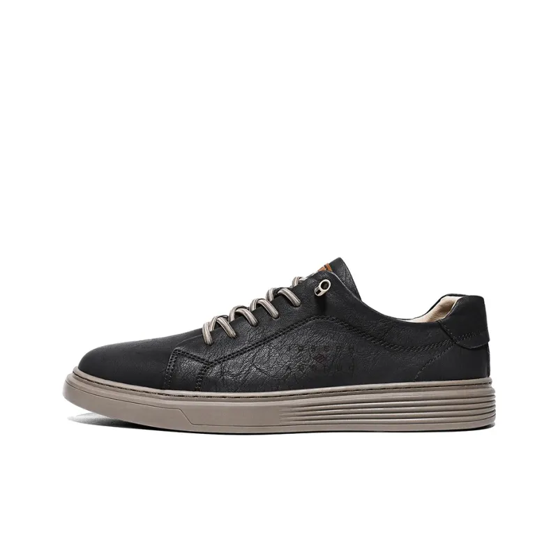 JOSEPH ABBOUD Coverage Slip-Resistant Cushioning Wear-Resistant Lightweight Breathable Low-Top Skateboard Shoes Men's-0