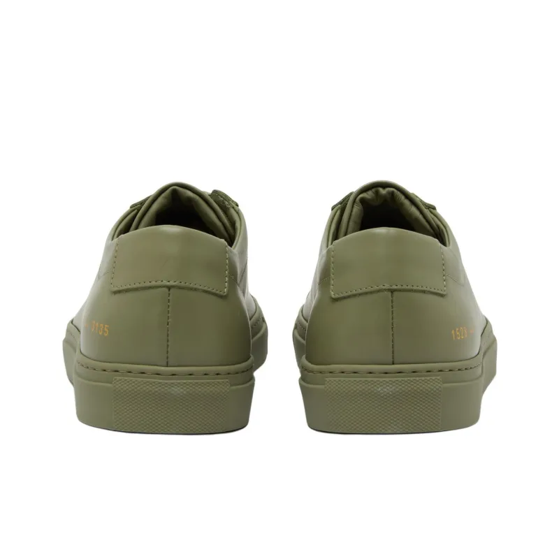 COMMON PROJECTS Achilles Low Top Skateboard Shoes Men's Green-4